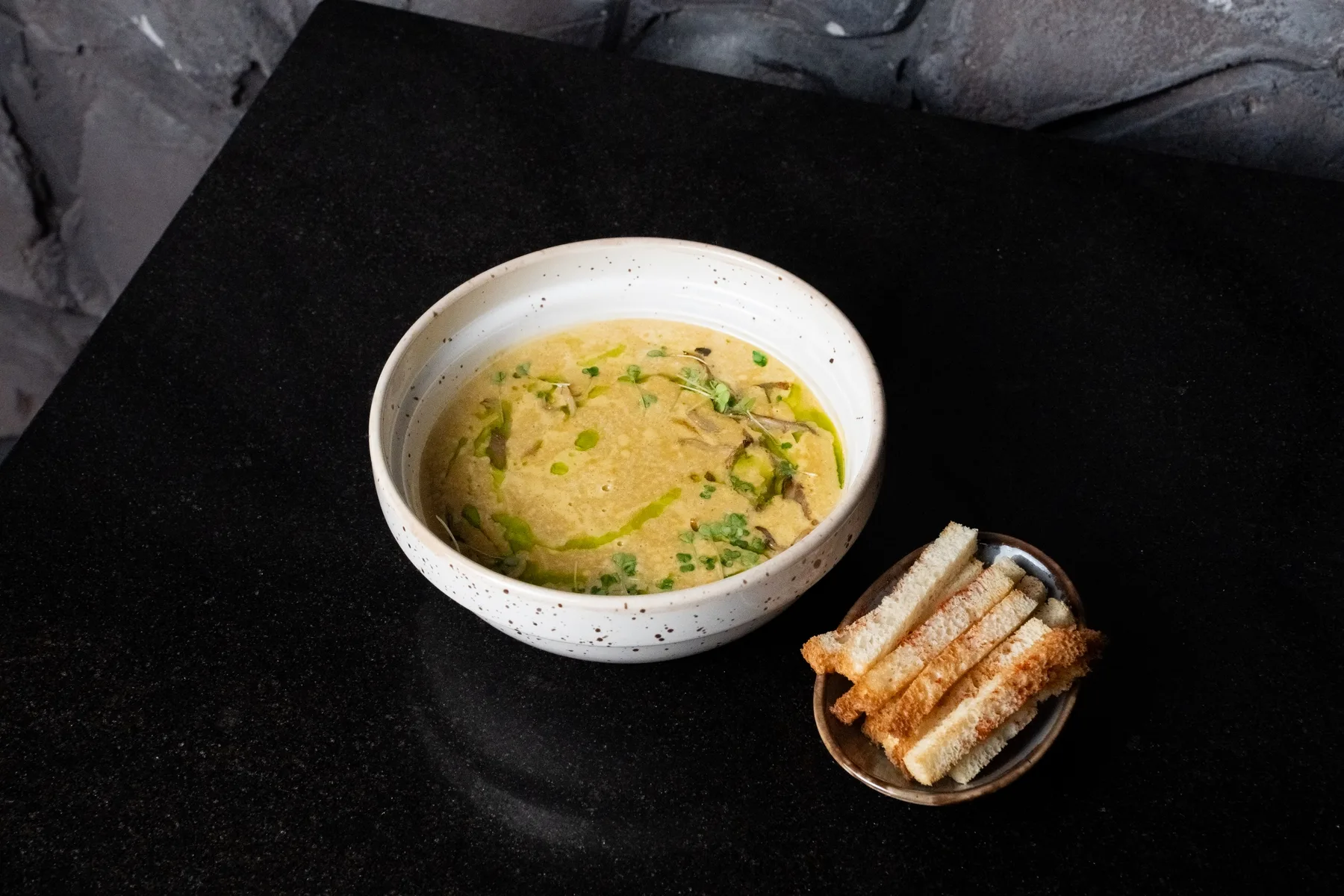 Грибной крем суп